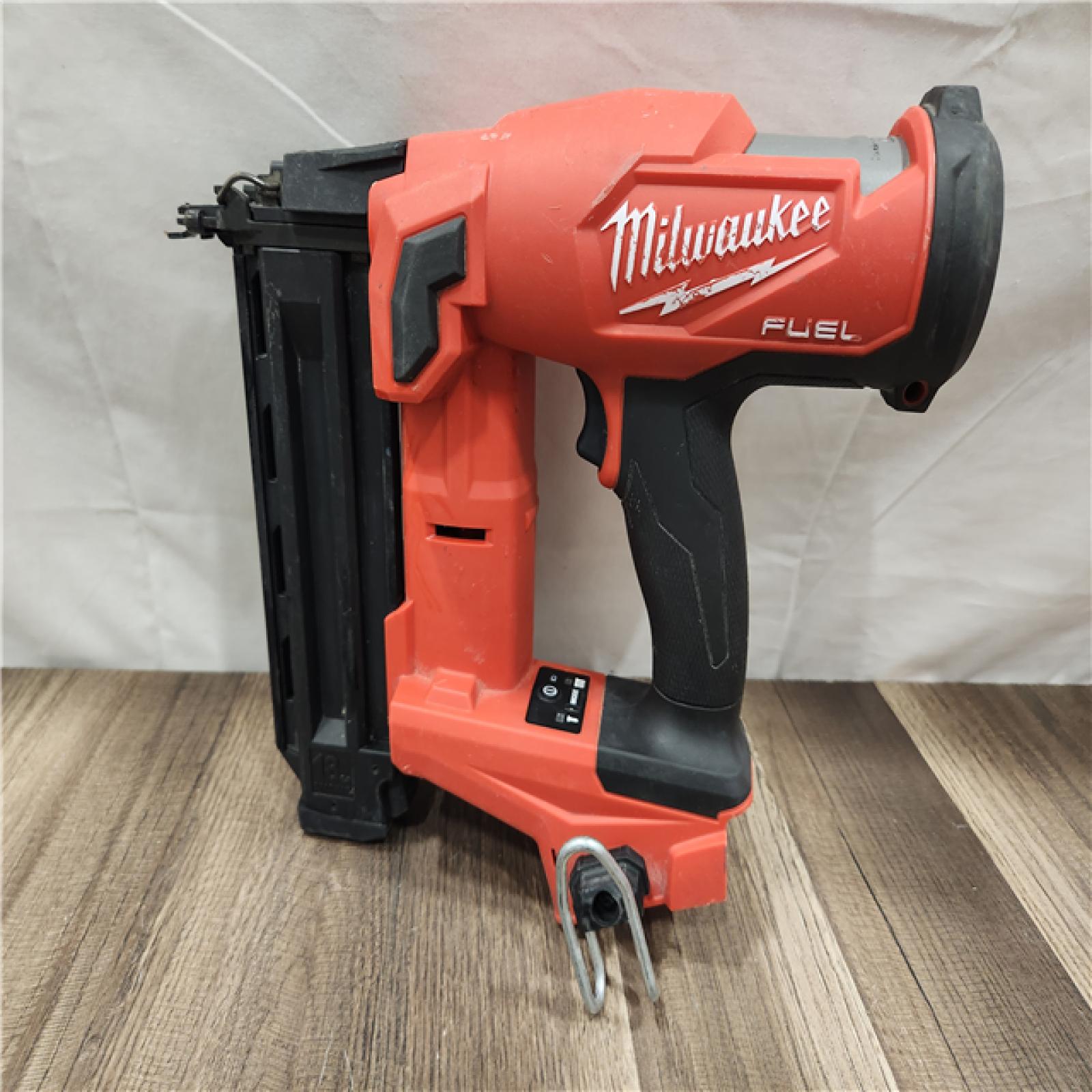 AS-IS- Milwaukee M18 FUEL 18 Gauge Brad Nailer (TOOL ONLY)