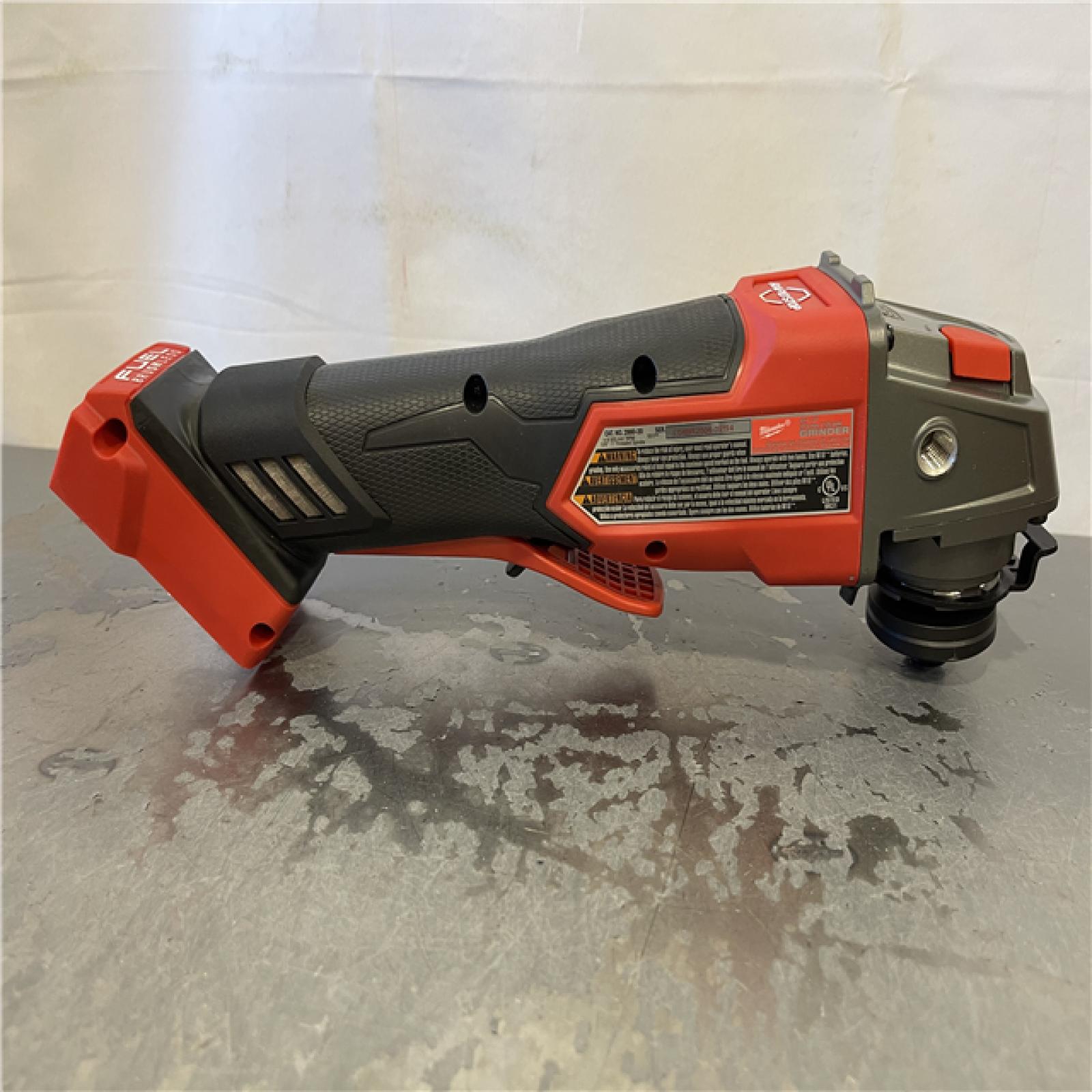 AS-IS - Milwaukee M18 FUEL 18V Lithium-Ion Brushless Cordless 4-1/2 in./5 in. Grinder w/Paddle Switch