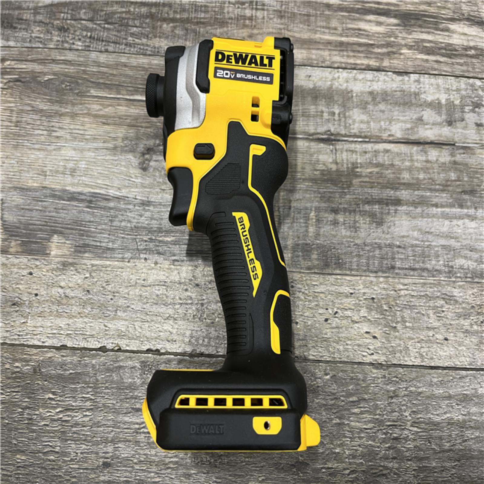AS-IS DEWALT ATOMIC 20V MAX Lithium-Ion Cordless 1/4 in. Brushless Impact Driver Kit