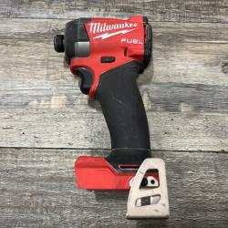 AS-IS Milwaukee FUEL 18V Lithium-Ion Brushless Cordless 1/4 in. Hex Impact Driver Kit