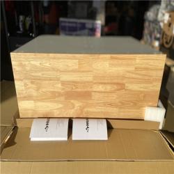 DALLAS LOCATION - Husky Tool Storage 46 in. W x 18 in. D 9-Drawer Gloss White Mobile Workbench Cabinet