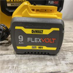 AS-IS DEWALT FLEXVOLT 60V MAX 125 MPH 600 CFM Brushless Cordless Battery Powered Blower Kit