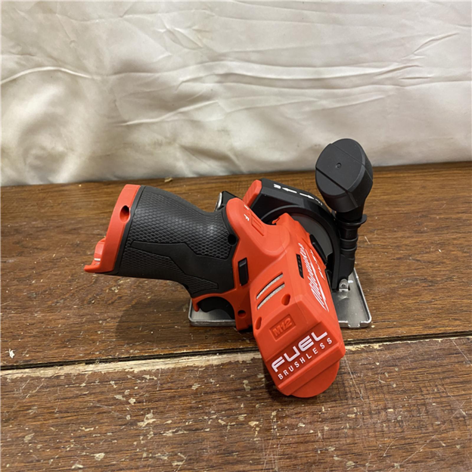 AS-IS Milwaukee M12 FUEL 12V Lithium-Ion Brushless Cordless 3 in. Cut Off Saw (Tool-Only)