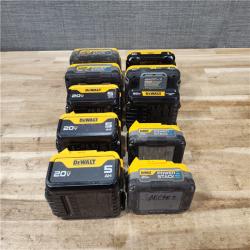 HOUSTON LOCATION - AS-IS DEWALT BATTERY PACK QTY - 10