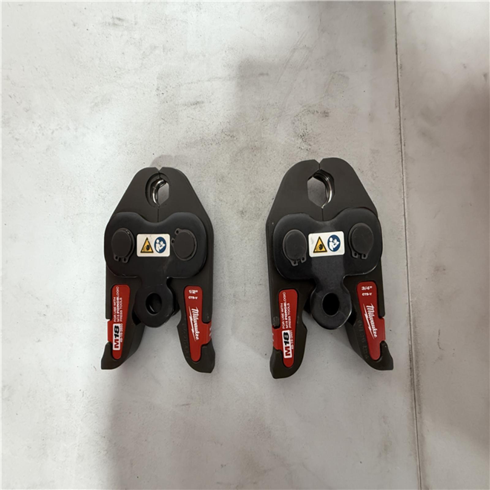 California NEW Milwaukee Force Logic M18 Press Tool Kit /One-Key  1/2 - 2 CTS-V Jaws, Includes (2) Batteries, Charger and Hard Case