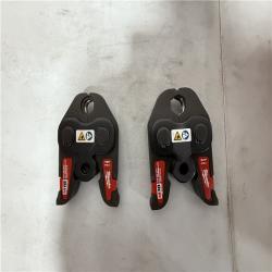 California NEW Milwaukee Force Logic M18 Press Tool Kit /One-Key  1/2 - 2 CTS-V Jaws, Includes (2) Batteries, Charger and Hard Case