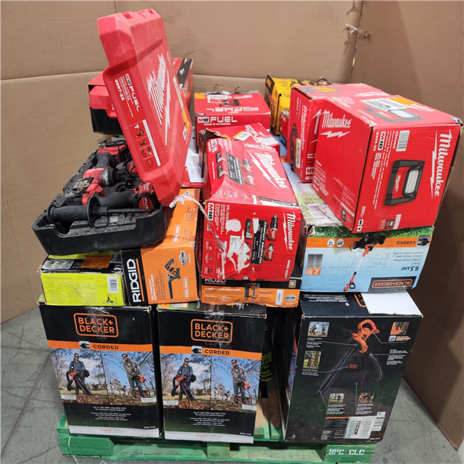 CALIFORNIA AS-IS TOOL PALLET