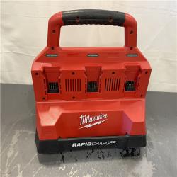 AS-IS - Milwaukee M18 Packout Six Bay Rapid Charger