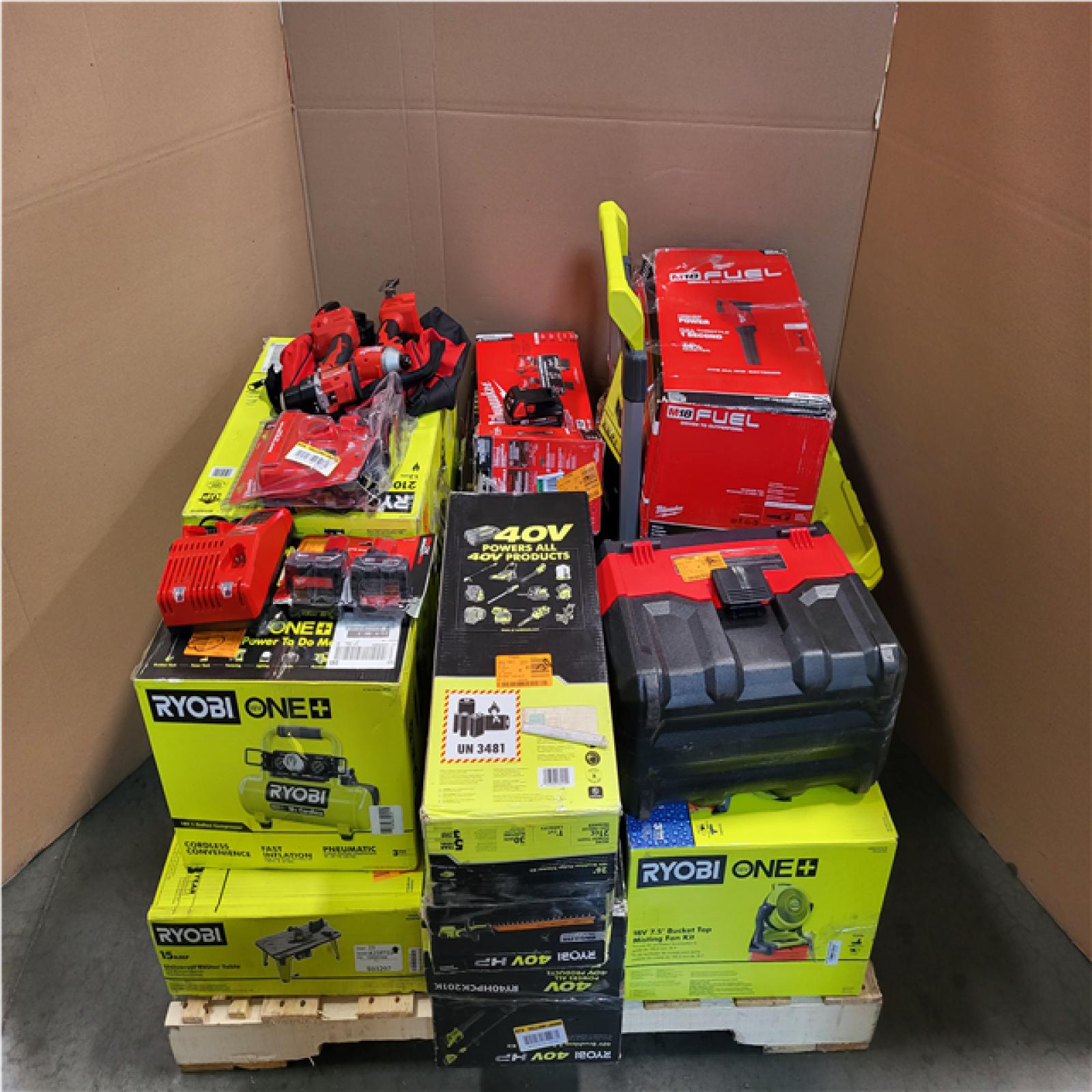 CALIFORNIA AS-IS TOOL PALLET
