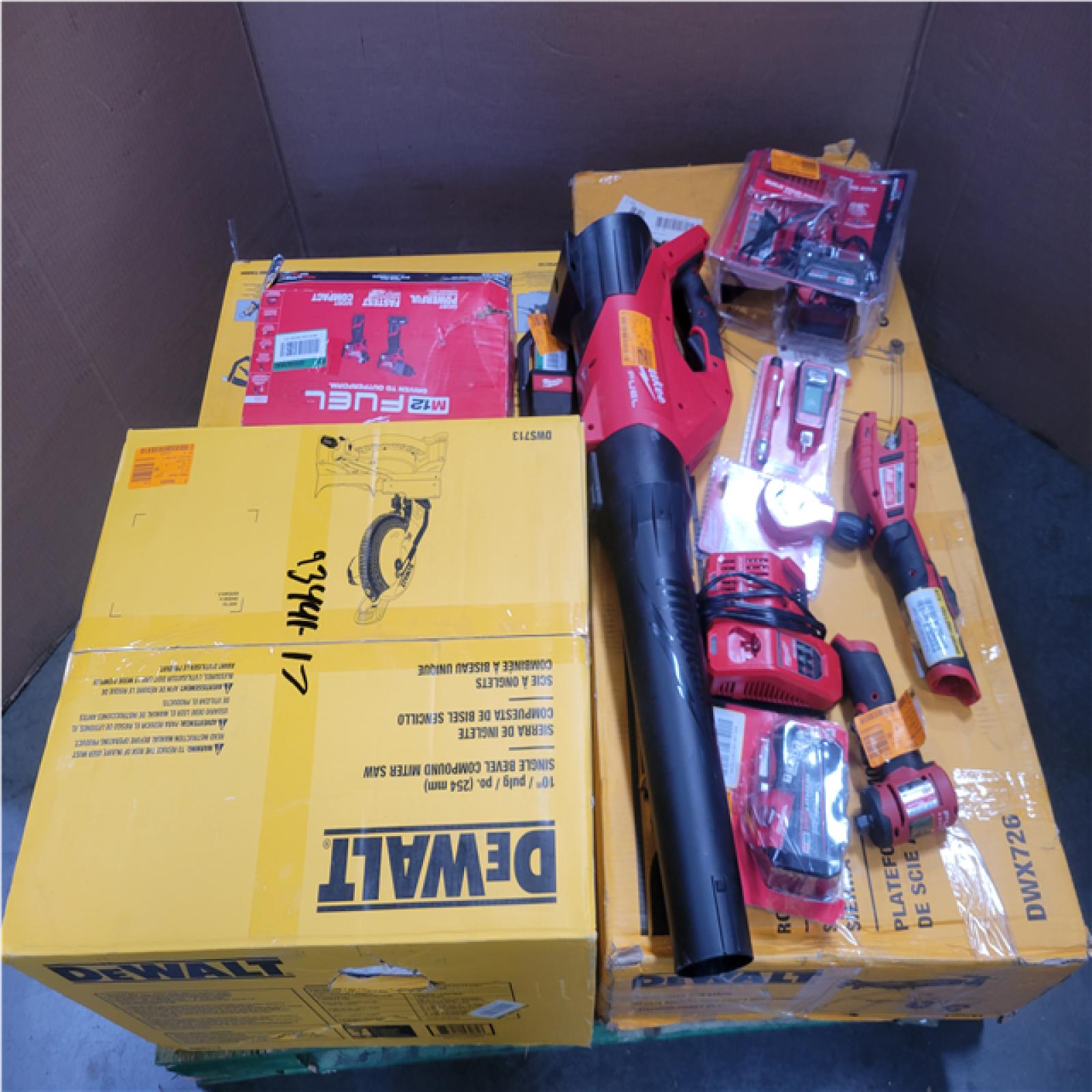 CALIFORNIA AS-IS TOOL PALLET