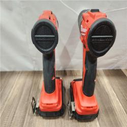 AS-IS- Milwaukee M18 Compact Brushless 2-Tool Combo Kit