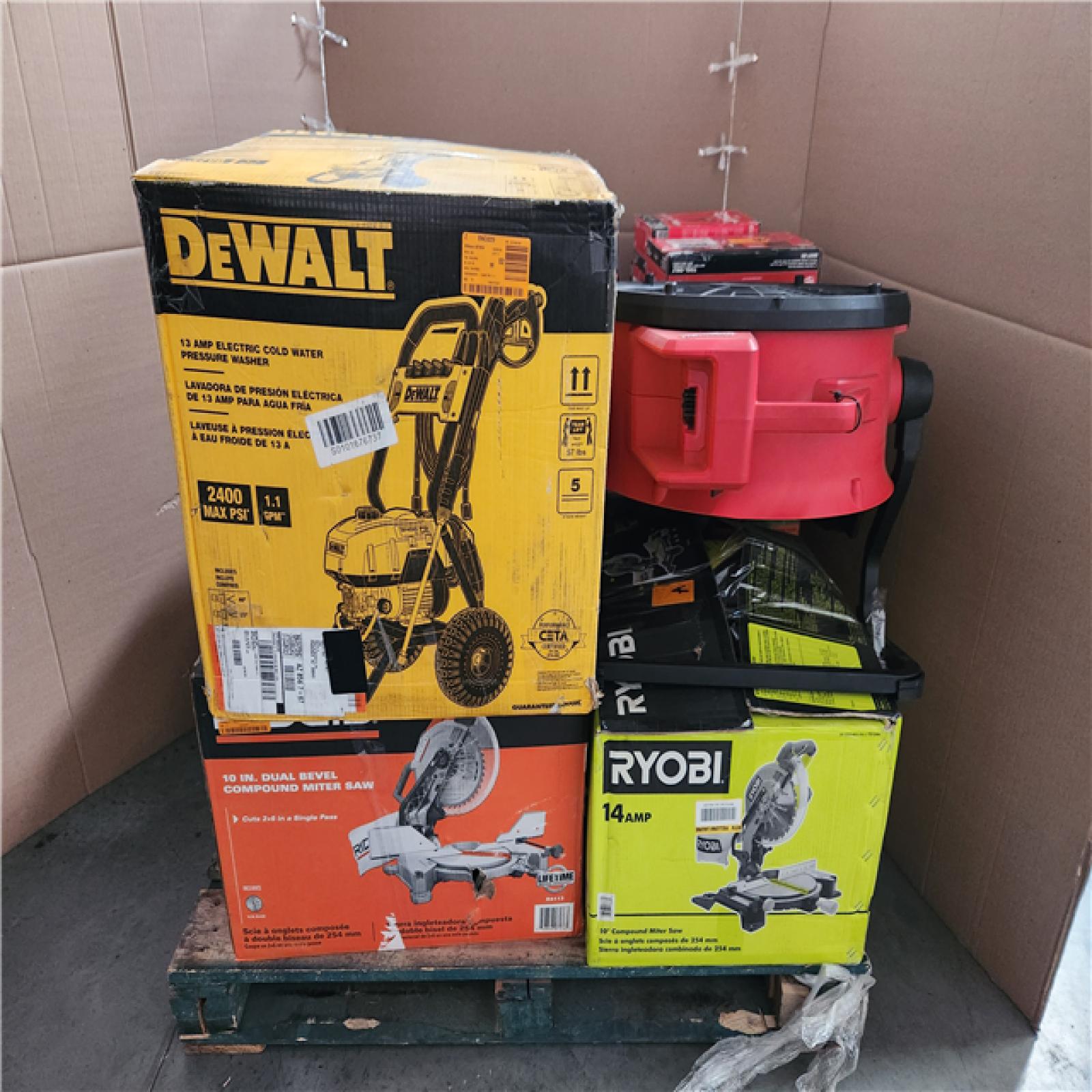 CALIFORNIA AS-IS TOOL PALLET