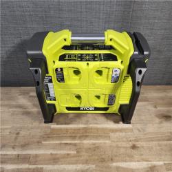 HOUSTON LOCATION - AS-IS RYOBI ONE+ 1800-Watt Power Station Battery Inverter Push Button Battery Generator/8-Port Charger with (4) 6.0 Ah Batteries