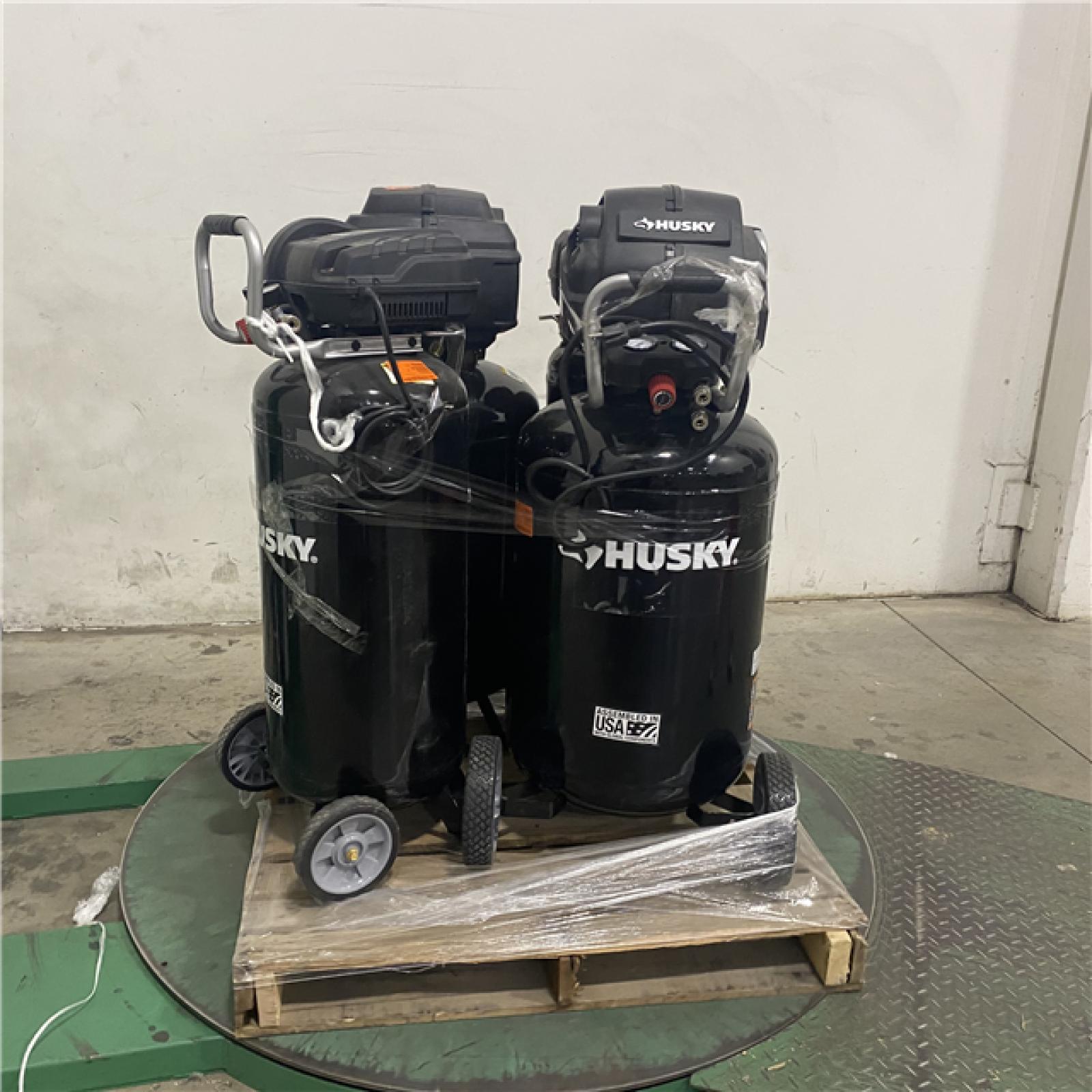 Dallas Location - As-Is Husky Electric Air Compressor (Lot Of 4)