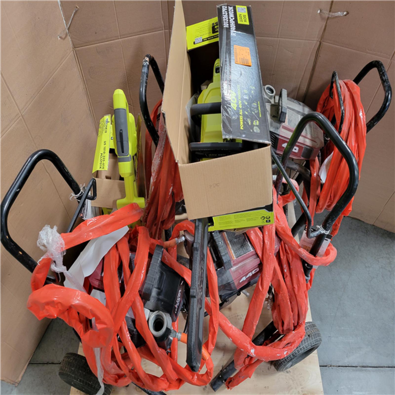 CALIFORNIA AS-IS OUTDOOR POWER EQUIPMENT