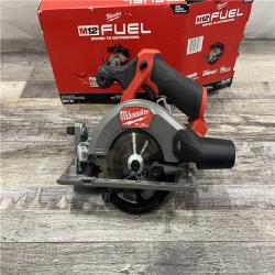 AS-IS MILWAUKEE M12 FUEL 12V Lithium-Ion Brushless 5-3/8 in. Cordless Circular Saw (Tool-Only)