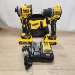 AS-IS- DEWALT ATOMIC 20-Volt MAX Lithium-Ion Cordless Combo Kit