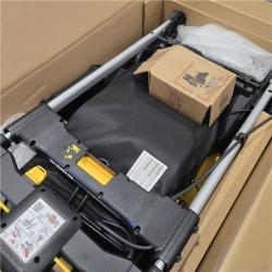 AS-IS DeWalt 2X20V MAX DCMWP234U2 21 in. 20 V Battery Lawn Mower Kit (Battery & Charger)