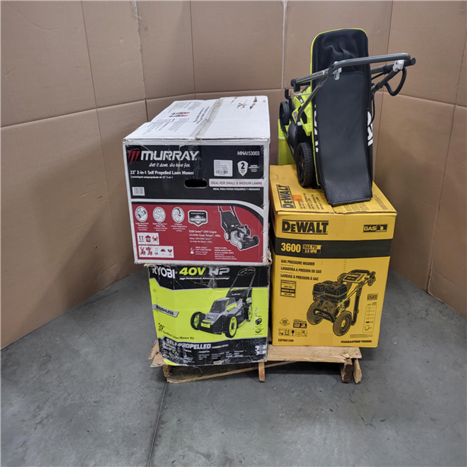California AS-IS Outdoor Power Equipment