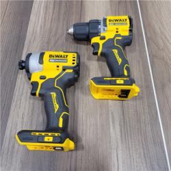AS-IS DEWALT 20-Volt MAX Lithium-Ion Cordless 7-Tool Combo Kit with 2.0 Ah Battery, 5.0 Ah Battery and Charger