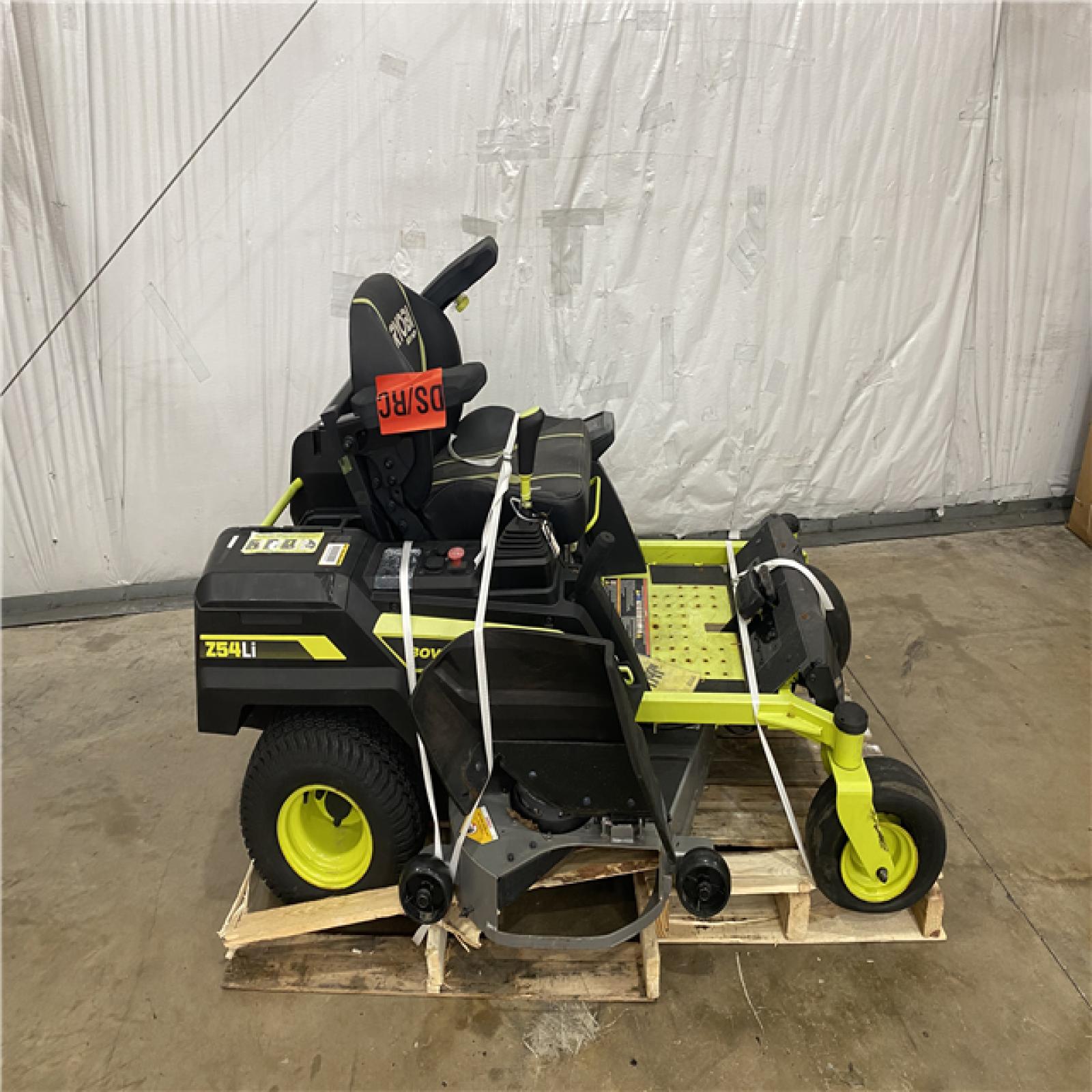 Houston Location - AS-IS Ryobi 80V HP Z42Li 54 Riding Mower