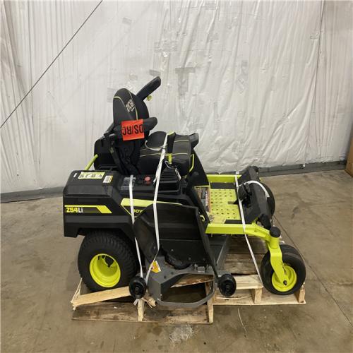 Houston Location - AS-IS Ryobi 80V HP Z42Li 54 Riding Mower