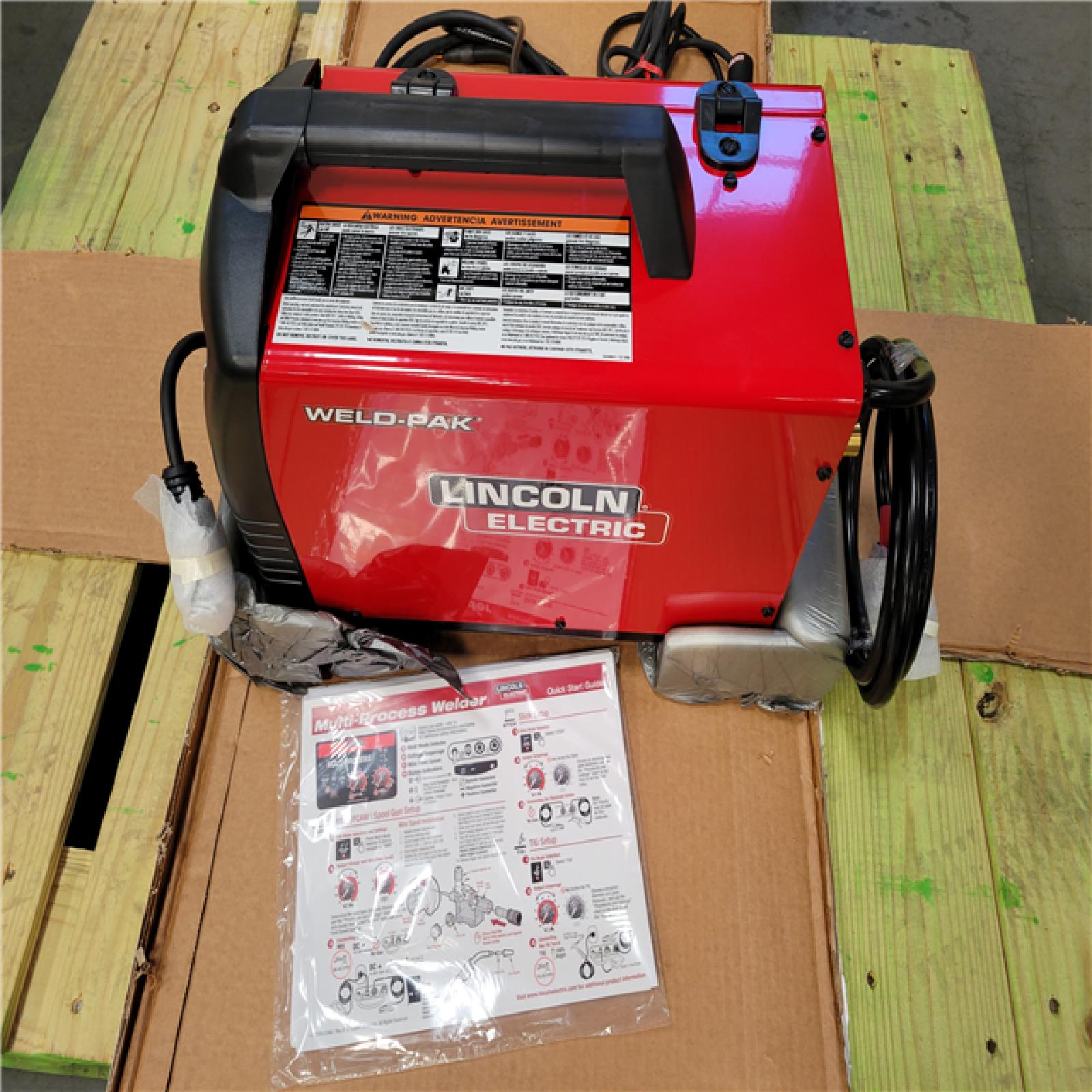 CALIFORNIA AS-IS LINCOLN ELECTRIC 180 WELD-PAK