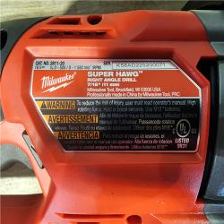 HOUSTON LOCATION - AS-IS M18 FUEL 18V Lithium-Ion Brushless Cordless GEN 2 SUPER HAWG 7/16 in. Right Angle Drill (Tool-Only)