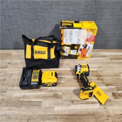HOUSTON LOCATION - AS-IS (APPEARS LIKE NEW) DEWALT ATOMIC 20V MAX Lithium-Ion Brushless Cordless 1/2 in. Variable Speed Impact Wrench Kit