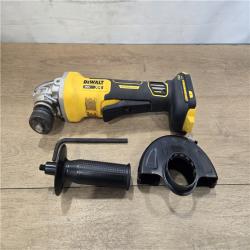 AS-IS DEWALT 20V XR Cordless 4-1/2. in. to 5 in. Variable Speed Angle Grinder (Tool Only)