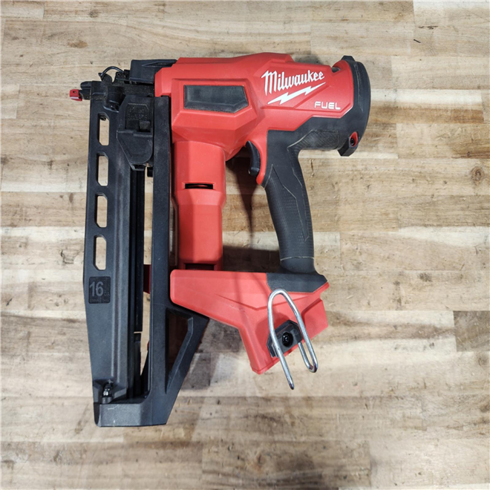 HOUSTON LOCATION - AS-IS Milwaukee FUEL 18-Volt Lithium-Ion Brushless Cordless Gen ll 16-Gauge Straight Finish Nailer (Tool Only)