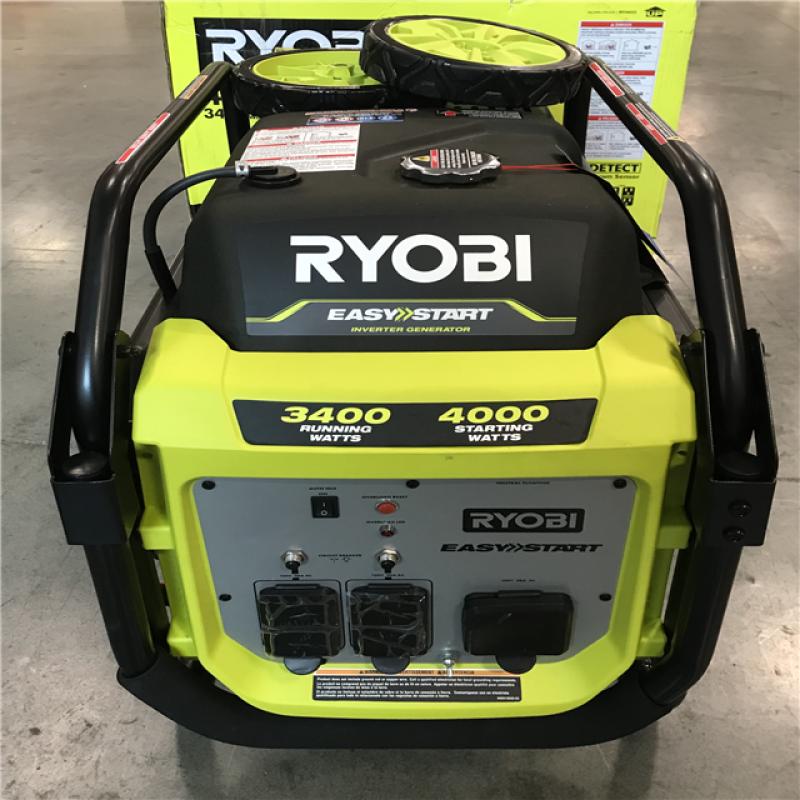 RYOBI 4000-Watt Gasoline Powered Digital Inverter Generator with