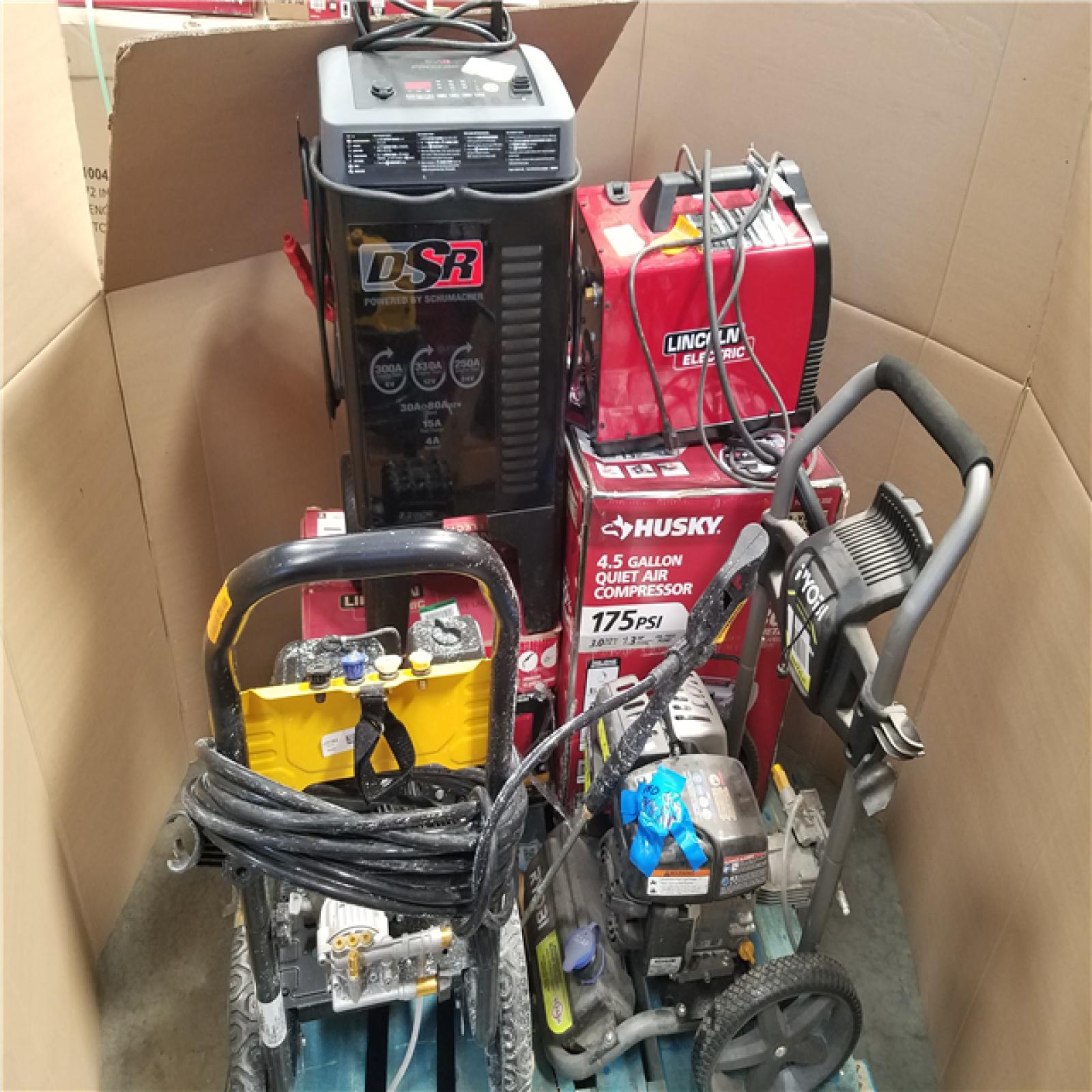CALIFORNIA AS-IS OUTDOOR POWER EQUIPMENT