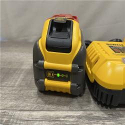 AS-IS DEWALT 20V/60V MAX FLEXVOLT Lithium-Ion 9.0Ah Battery and Charger Starter Kit