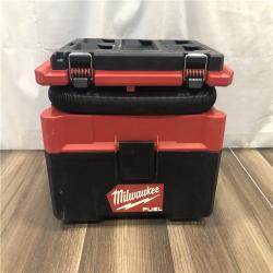 AS-IS Milwaukee  FUEL PACKOUT 18-Volt Lithium-Ion Cordless 2.5 Gal. Wet/Dry Vacuum (Vacuum-Only)
