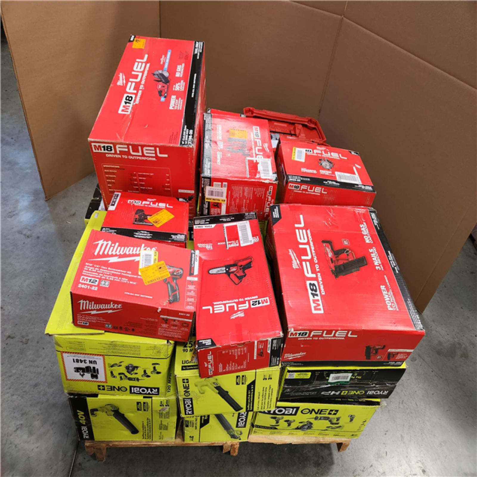 California AS-IS TOOL PALLET