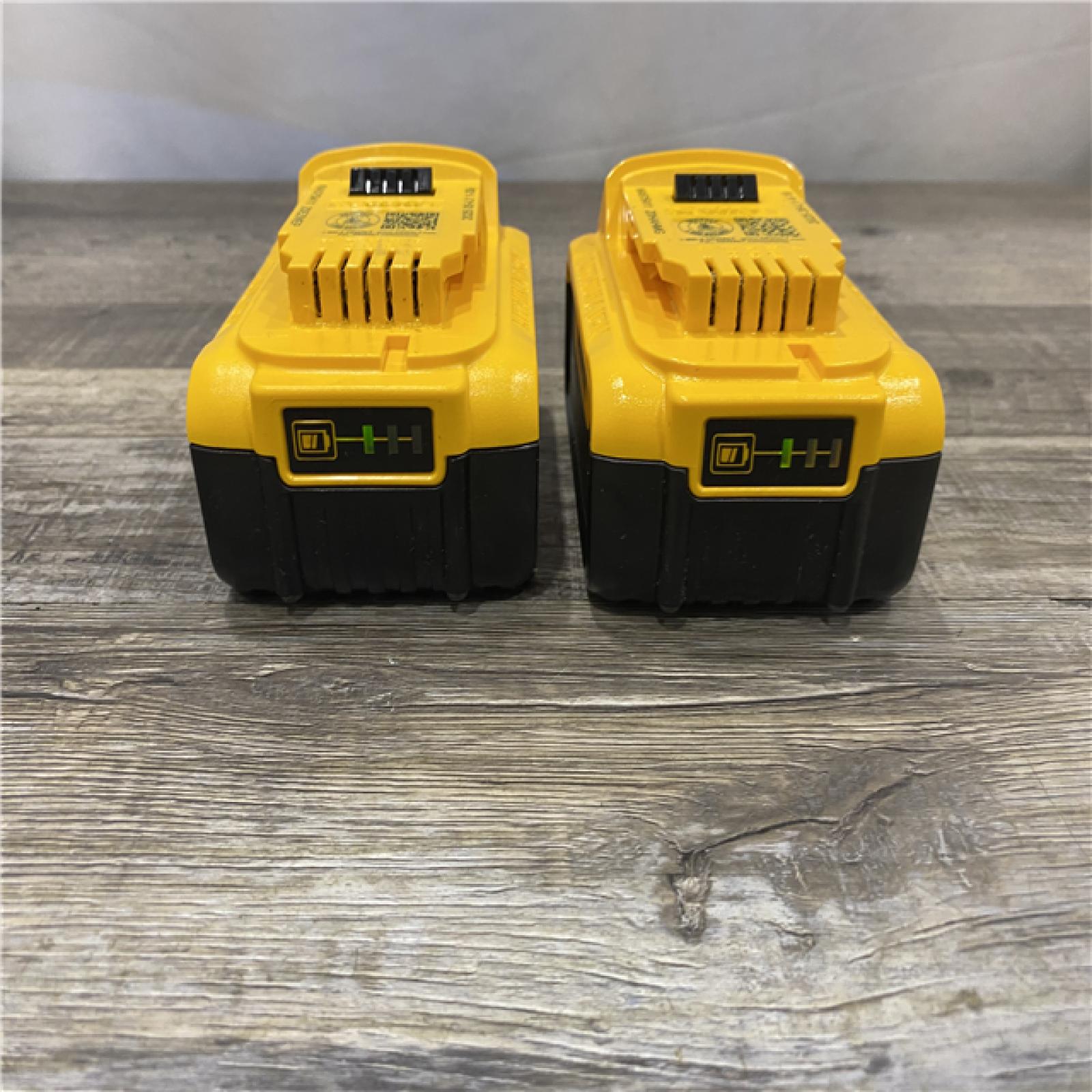 AS-IS DEWALT 20V MAX Lithium-Ion 5.0Ah Battery (2-Pack)