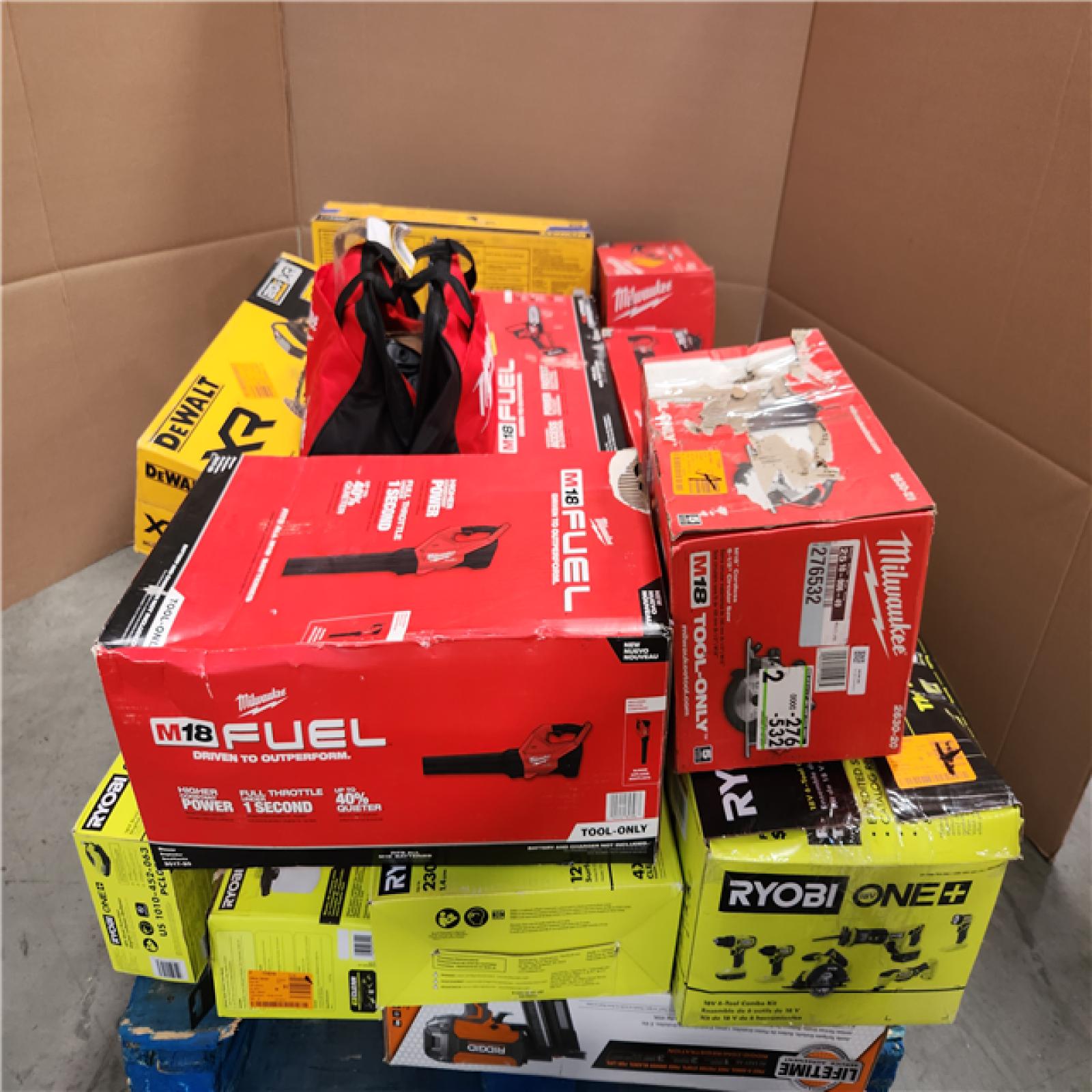 CALIFORNIA AS-IS TOOL PALLET