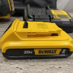 AS-IS DEWALT 20V MAX XR Lithium-Ion Cordless 18-Gauge Narrow Crown Stapler Kit