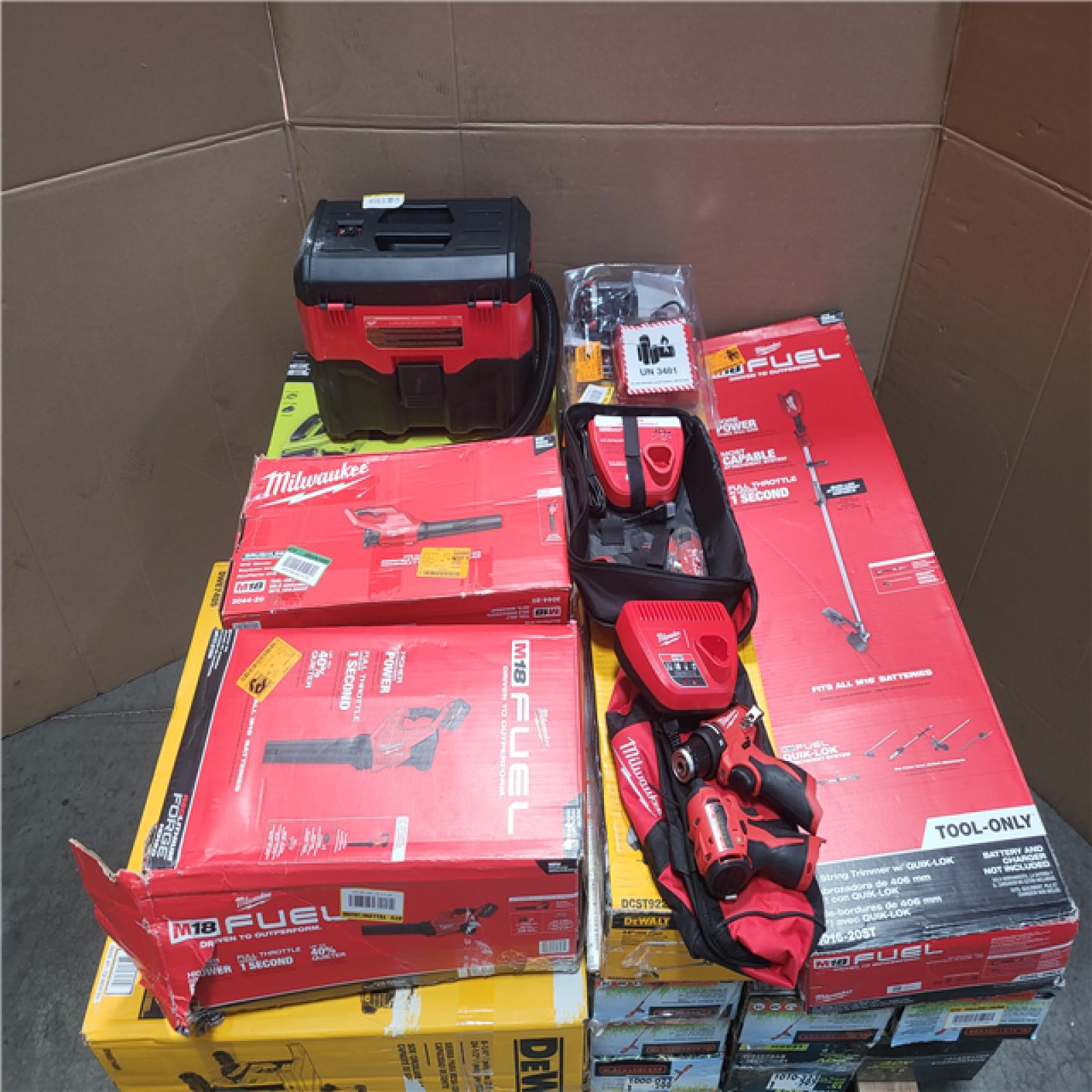 CALIFORNIA AS-IS TOOL PALLET