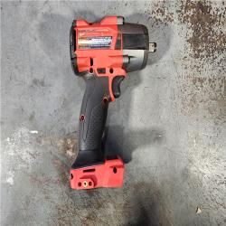 HOUSTON LOCATION - AS-IS Milwaukee M18 18V Fuel 1/2  Mid-Torque Impact Wrench Cordless Lithium-Ion Brushless with Friction Ring 2962-20 (TOOL ONLY)