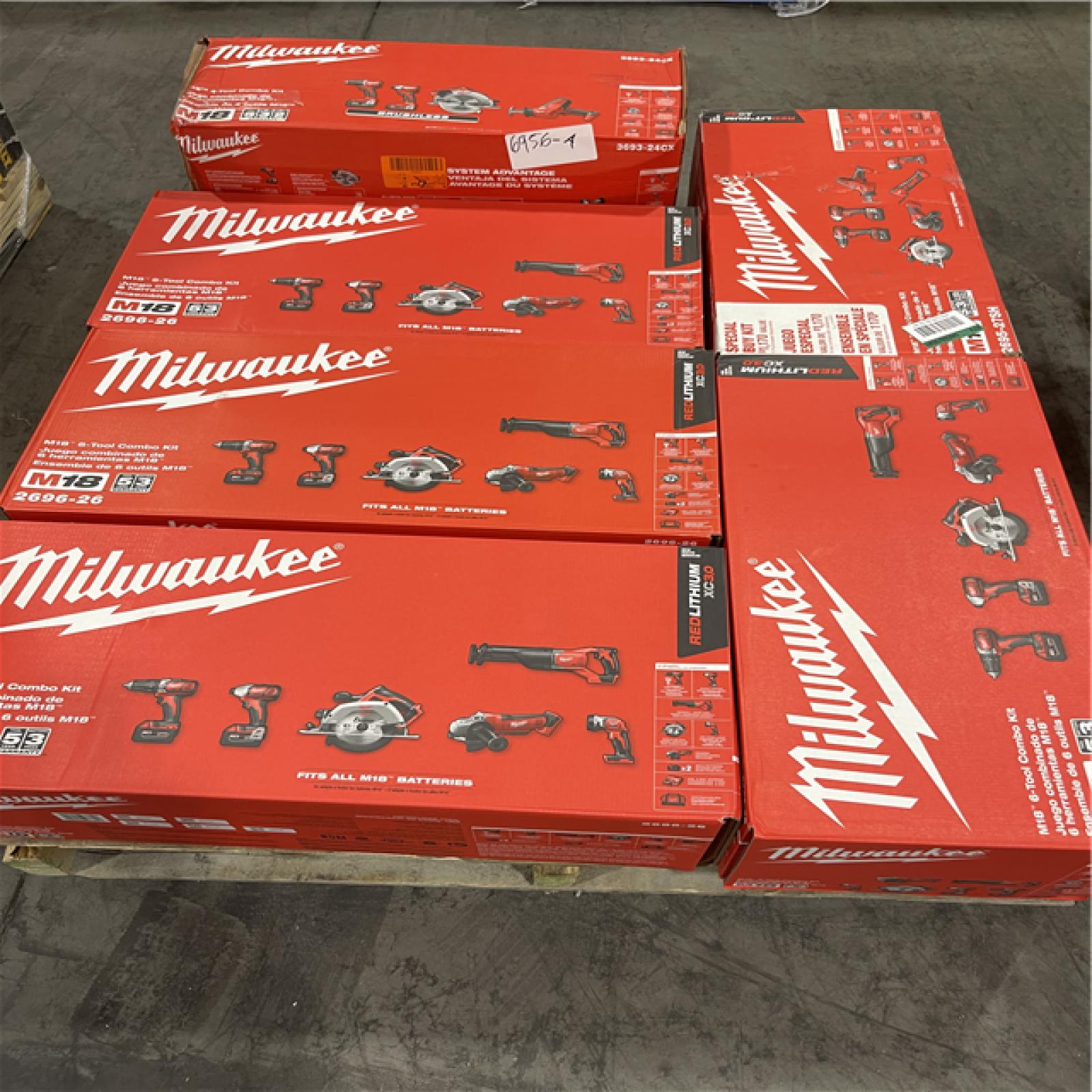 Pittston Location As-IS Power Tools Partial Truckload (15 Pallets) 6956-A