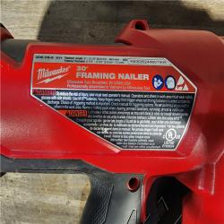 HOUSTON LOCATION - AS-IS M18 FUEL 3-1/2 in. 18-Volt 30-Degree Lithium-Ion Brushless Cordless Framing Nailer (Tool-Only)