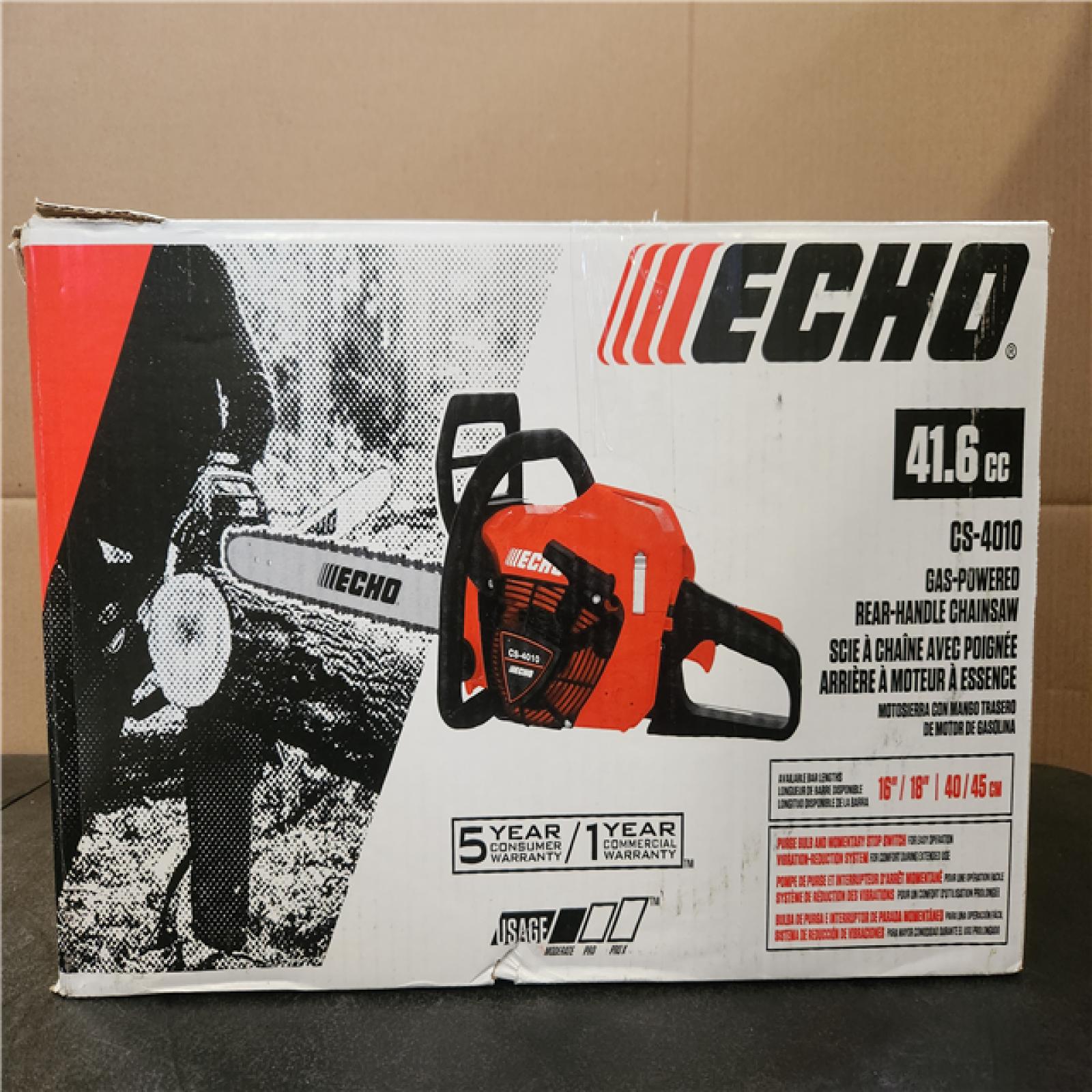 Phoenix NEW ECHO 18 in. 41.6 cc 2-Stroke Gas Rear Handle Chainsaw