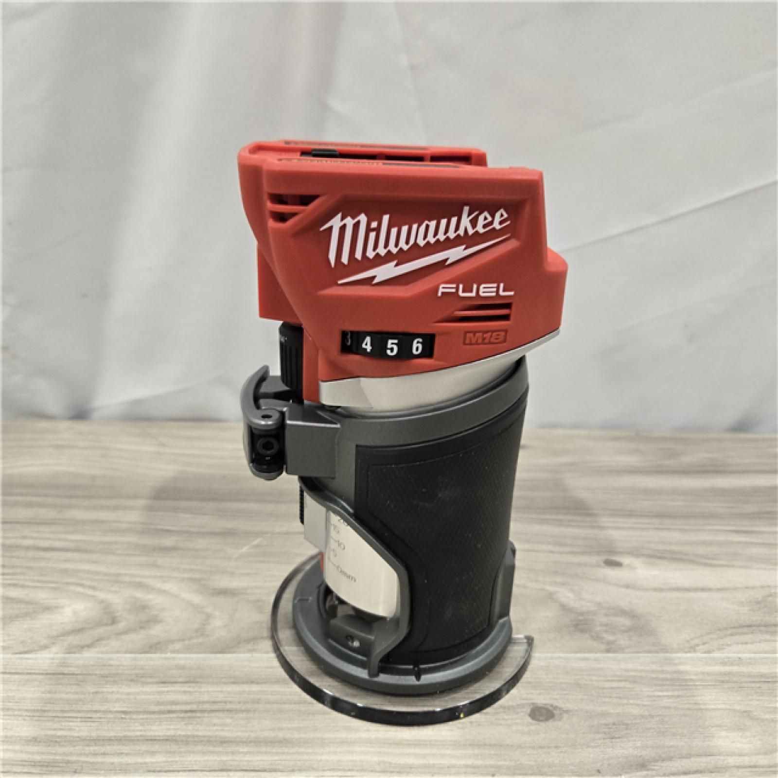 AS-IS Milwaukee M18 FUEL Compact Router (Tool-Only)