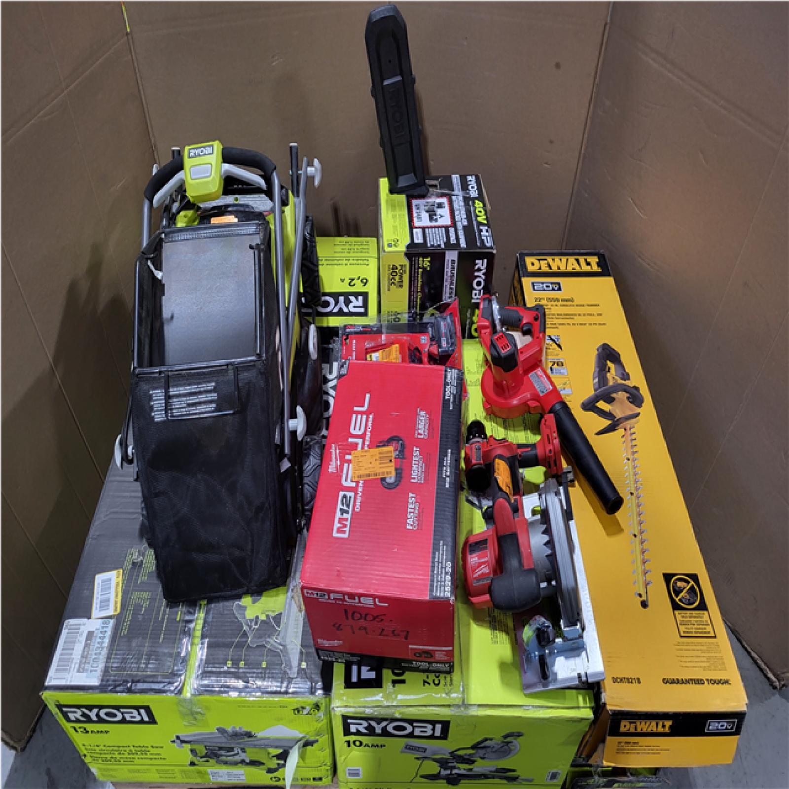 CALIFORNIA AS-IS TOOL PALLET