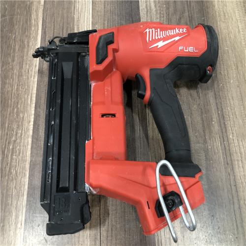 AS-IS Milwaukee FUEL 18-Volt Lithium-Ion Brushless Cordless Gen II 18-Gauge Brad Nailer (Tool-Only)
