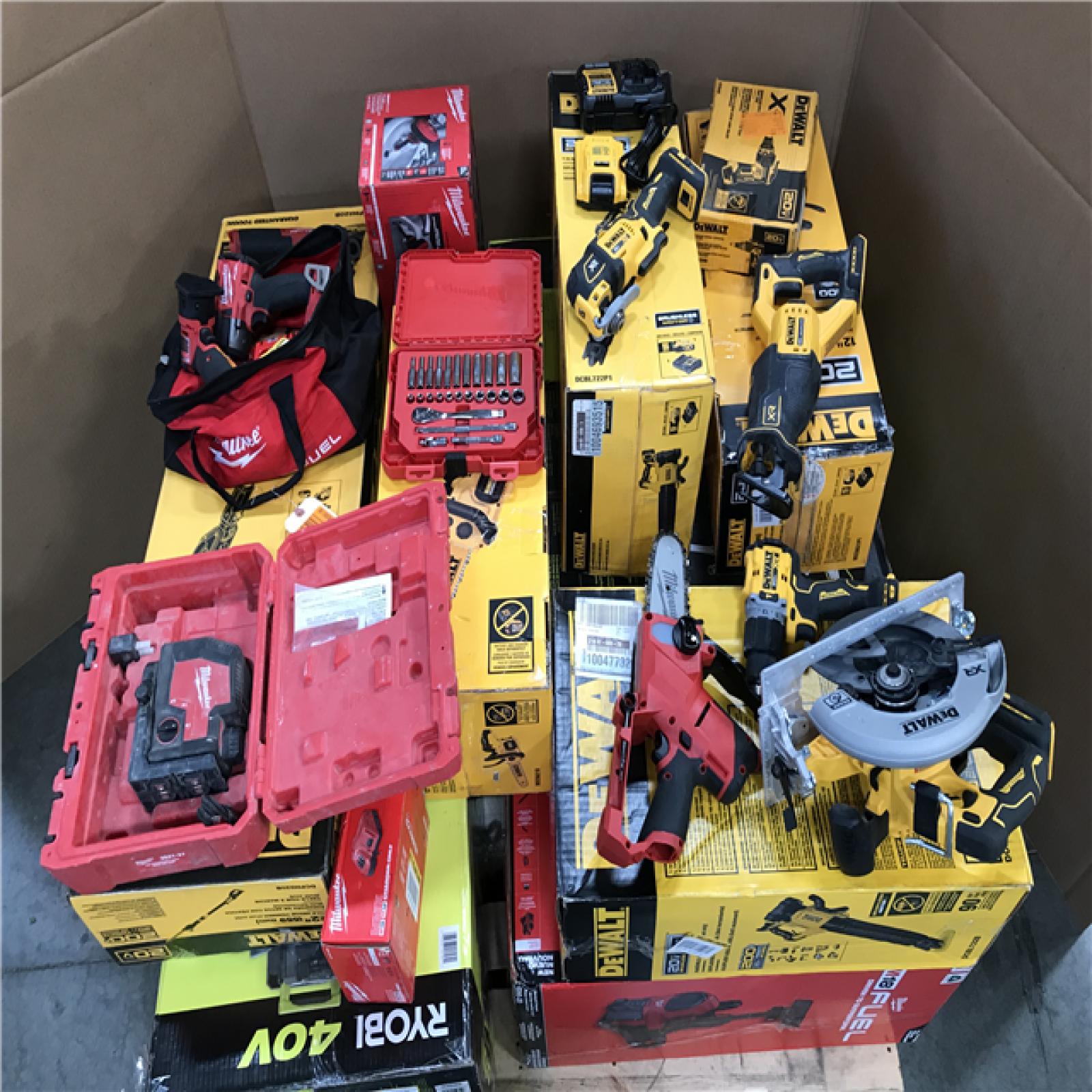 CALIFORNIA AS-IS TOOL PALLET