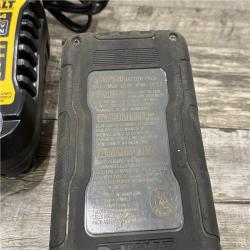 AS-IS DEWALT 20V MAX XR POWERSTACK Lithium-Ion Battery Starter Kit with 5.0Ah Battery and Charger