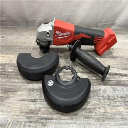 AS-IS Milwaukee 18V Lithium-Ion Brushless Cordless 4-1/2 in./5 in. Grinder w/Paddle Switch (Tool-Only)